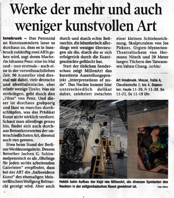 Impression ART Innsbruck 2016