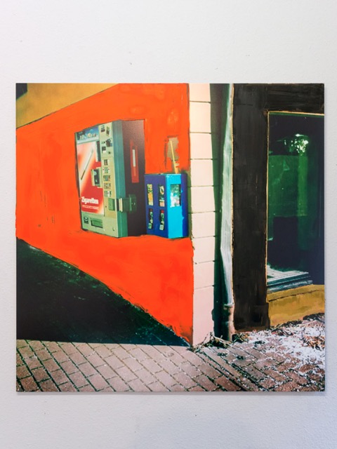 Impression Vernissage Ausstellung Hans Benesch · Übermalungen