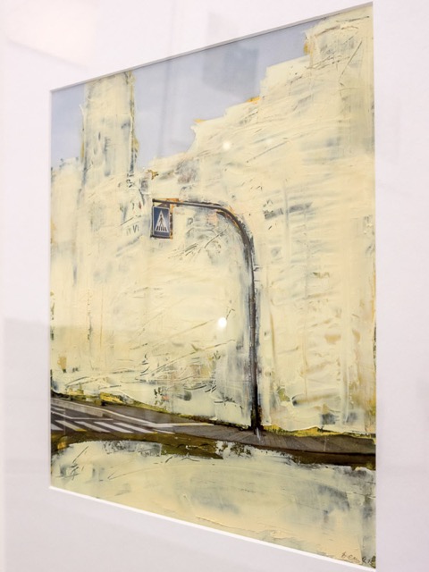 Impression Vernissage Ausstellung Hans Benesch · Übermalungen