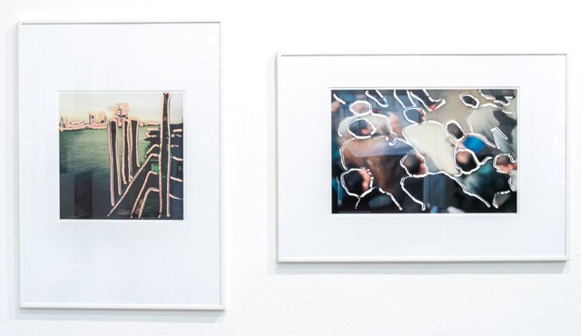 Impression Vernissage Ausstellung Hans Benesch · Übermalungen