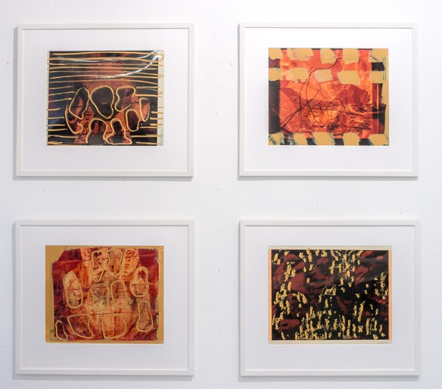 Impression Vernissage Ausstellung Hans Benesch · Übermalungen